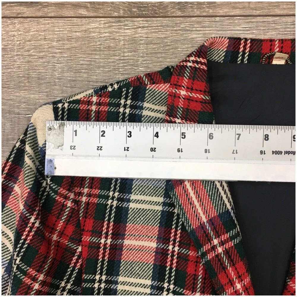 VINTAGE Mens Blazer Sport Coat Casual Jacket Size 40S Classic Light Wool Suit